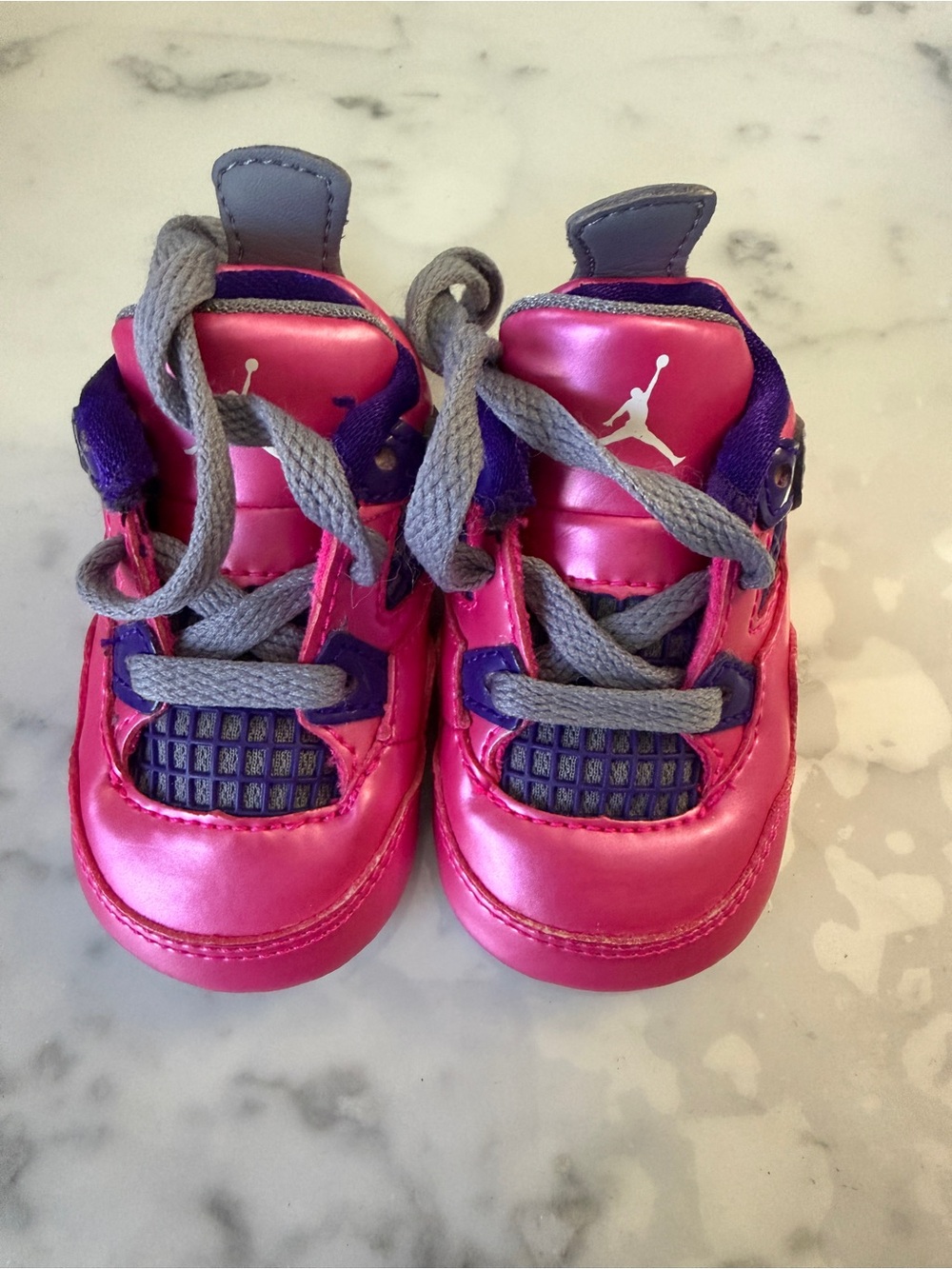 Jordan Toddler Shoes in Pink and Purple - Picture 3 of 4